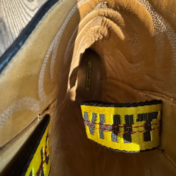Off-White “For Walking” Cowboy Boots - Picture 9 of 11